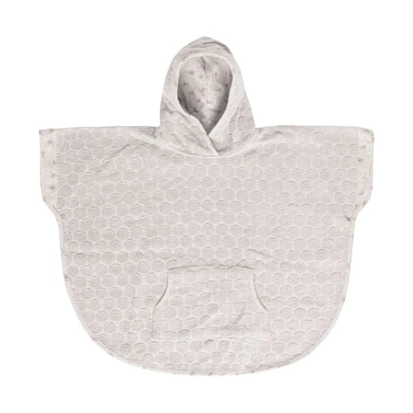 Bébé-jou Bebe-Jou Fabulous Poncho Wish Grey 1 Bébé-jou Bebe-Jou Fabulous Poncho Wish Grey