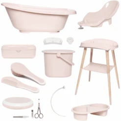 Bébé-jou® Babycare Badeset 9-tlg Sense Edition Plus Mellow Rose