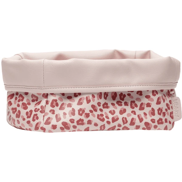 Bébé-jou® Pflegekörbchen Leopard Pink 1 Bébé-jou® Pflegekörbchen Leopard Pink
