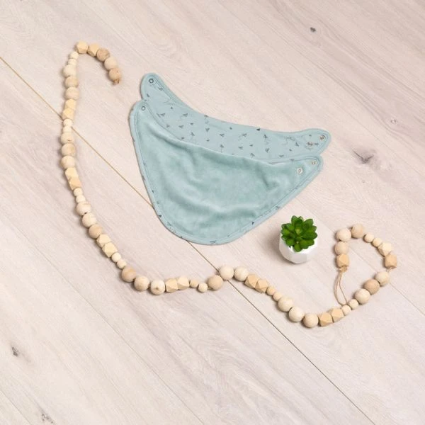 Bébé-jou Bebe-Jou Fabulous Paper Planes Bandana Lätzchen 2 Stück 2 Bébé-jou Bebe-Jou Fabulous Paper Planes Bandana Lätzchen 2 Stück – Bild 2