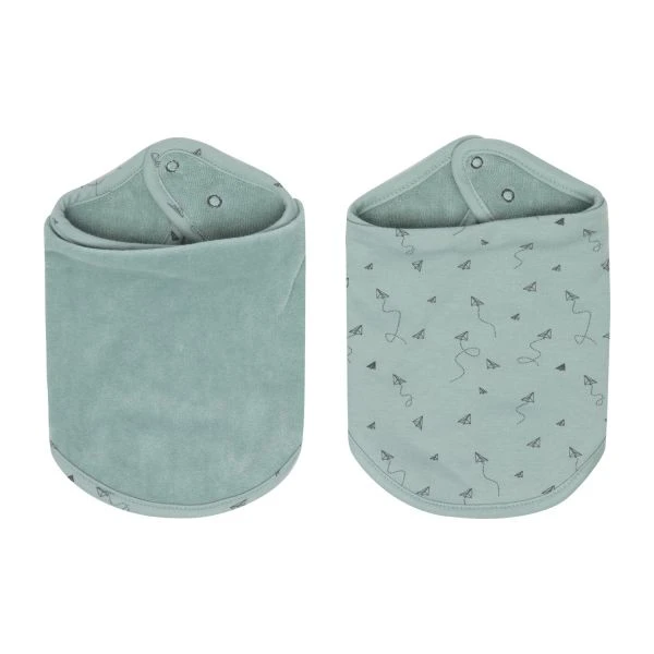 Bébé-jou Bebe-Jou Fabulous Paper Planes Bandana Lätzchen 2 Stück 1 Bébé-jou Bebe-Jou Fabulous Paper Planes Bandana Lätzchen 2 Stück