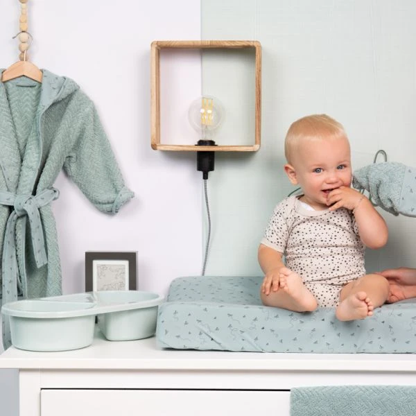 Bébé-jou Bebe-Jou Fabulous Paper Planes Jersey Wickelunterlagenbezug 2 Bébé-jou Bebe-Jou Fabulous Paper Planes Jersey Wickelunterlagenbezug – Bild 2