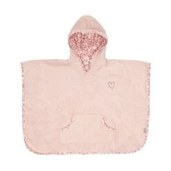 Bébé-jou Bebe-Jou Leopard Poncho Pink